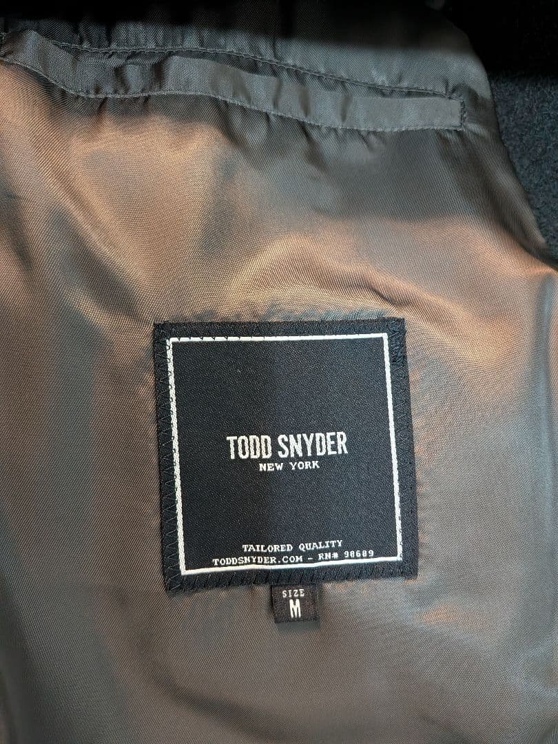TODD SNYDER ピーコート Mサイズ　最終値下