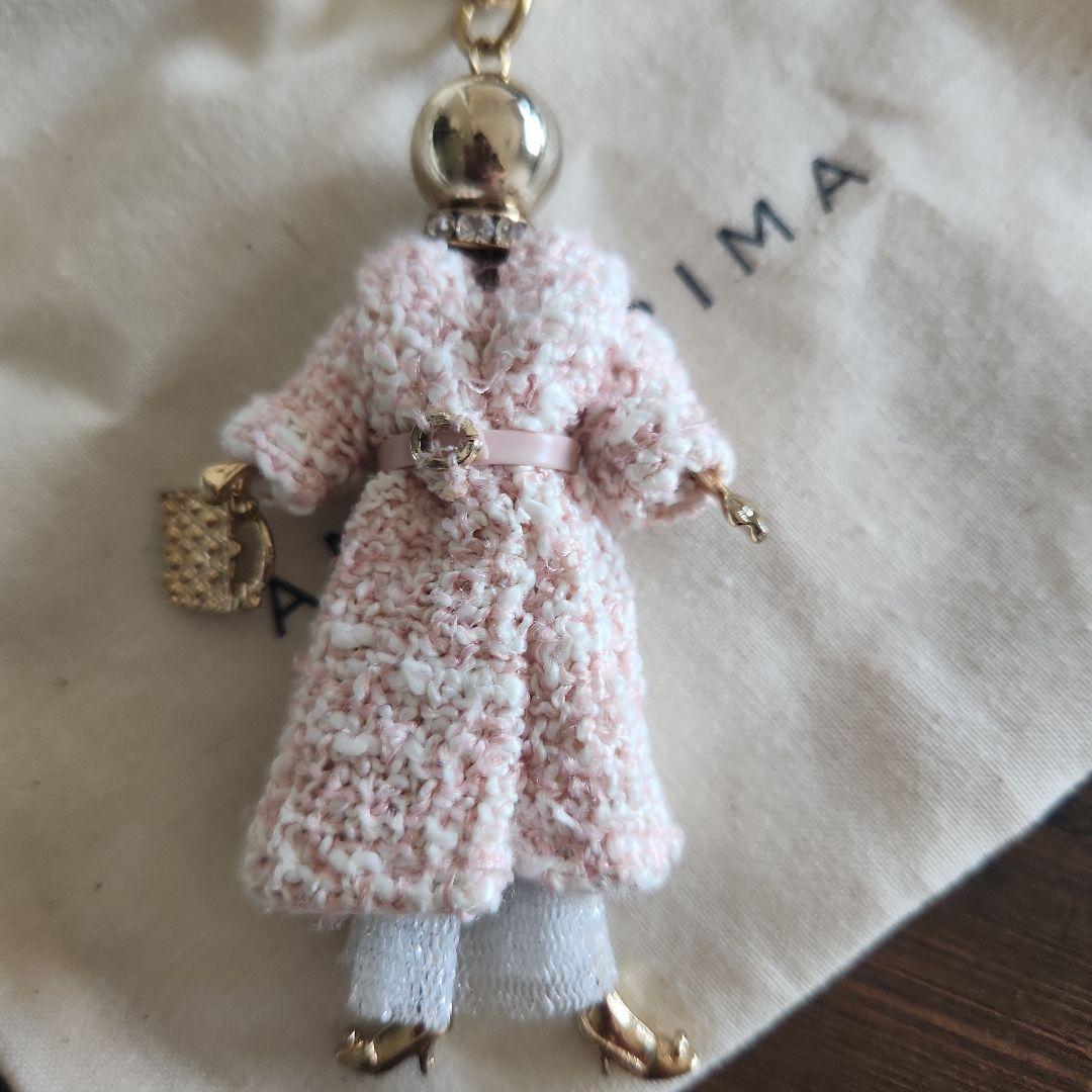 ANTEPRIMA ピンク人形チャーム 美品 アンテプリマ