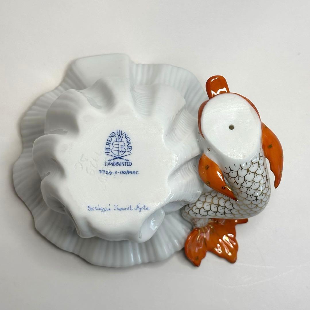 HEREND ヘレンド　マカオ（MAC） アッシュトレイ ドルフィンシノワズリ