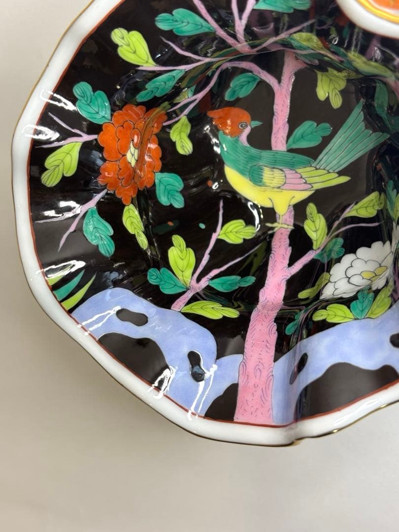 HEREND ヘレンド　マカオ（MAC） アッシュトレイ ドルフィンシノワズリ