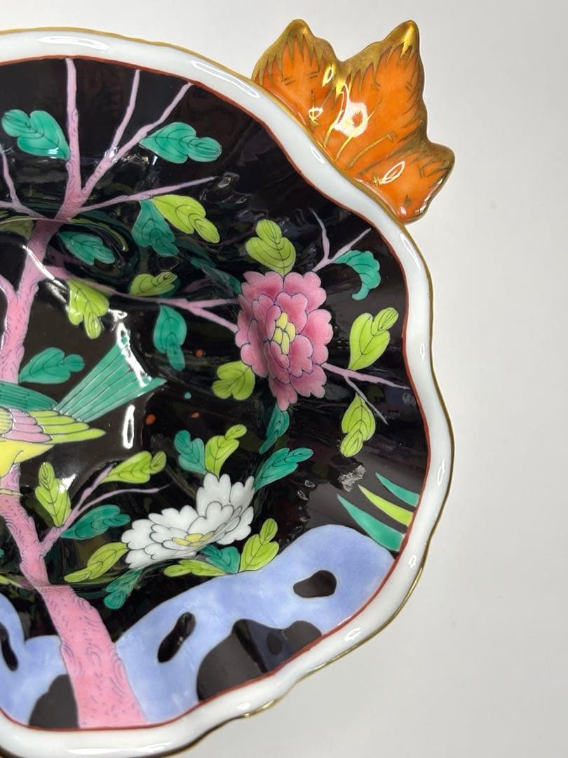 HEREND ヘレンド　マカオ（MAC） アッシュトレイ ドルフィンシノワズリ