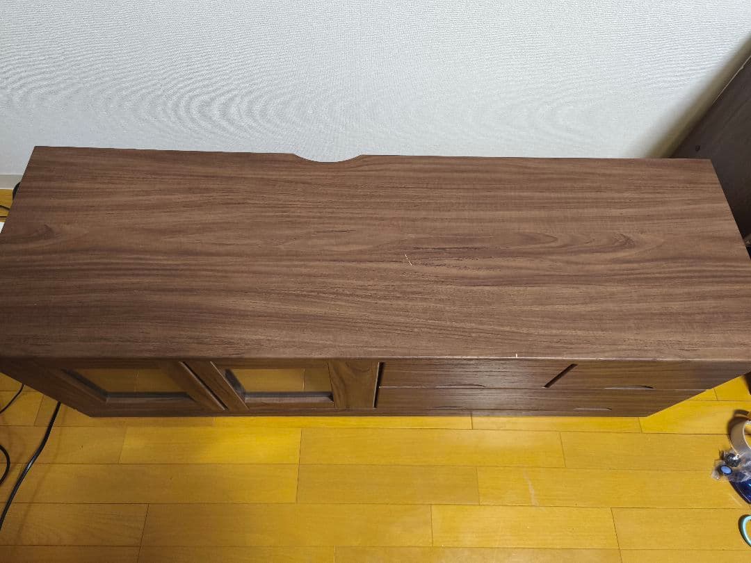 【チロル】ニトリ NITORI ブラウン テレビ台 テレビボード