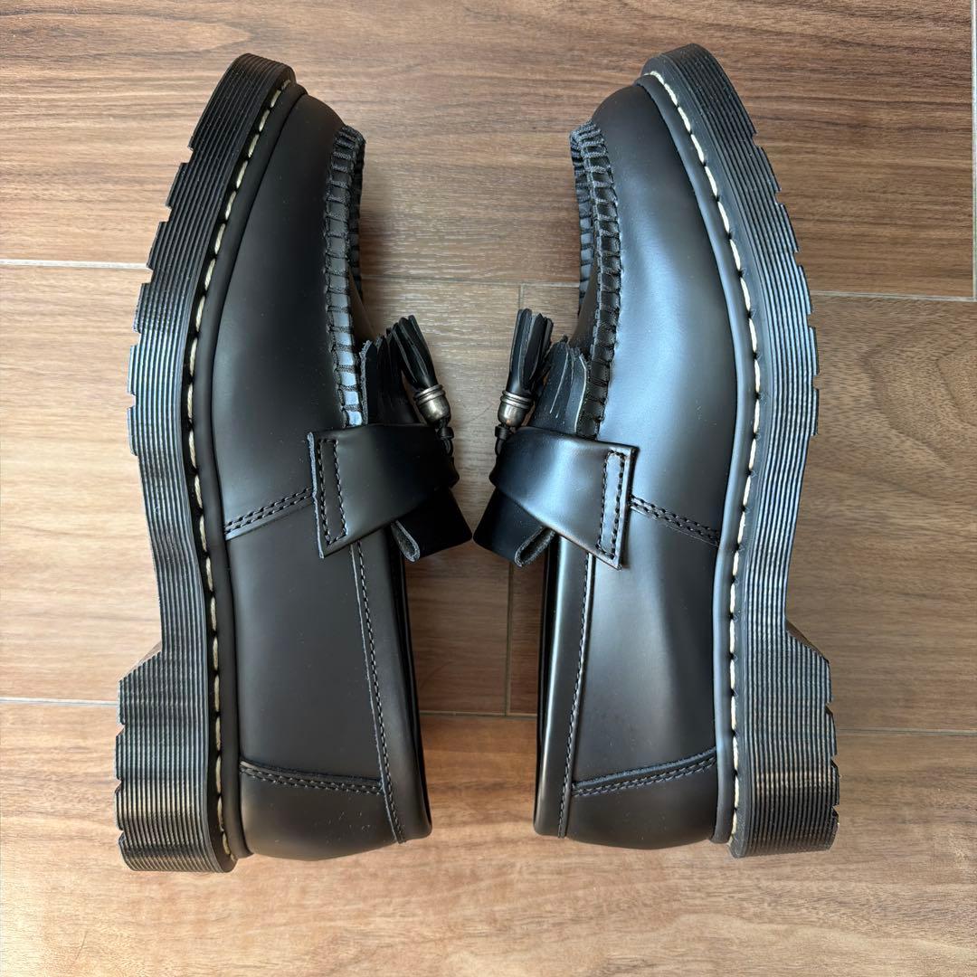 Dr.Martens ADRIAN ホワイト ステッチ ローファー 日本限定