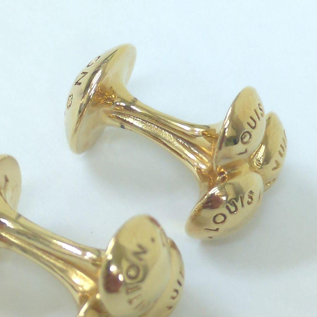 ルイヴィトン ブドン ドゥマンシェットブーケドクルー カフリンク M30564