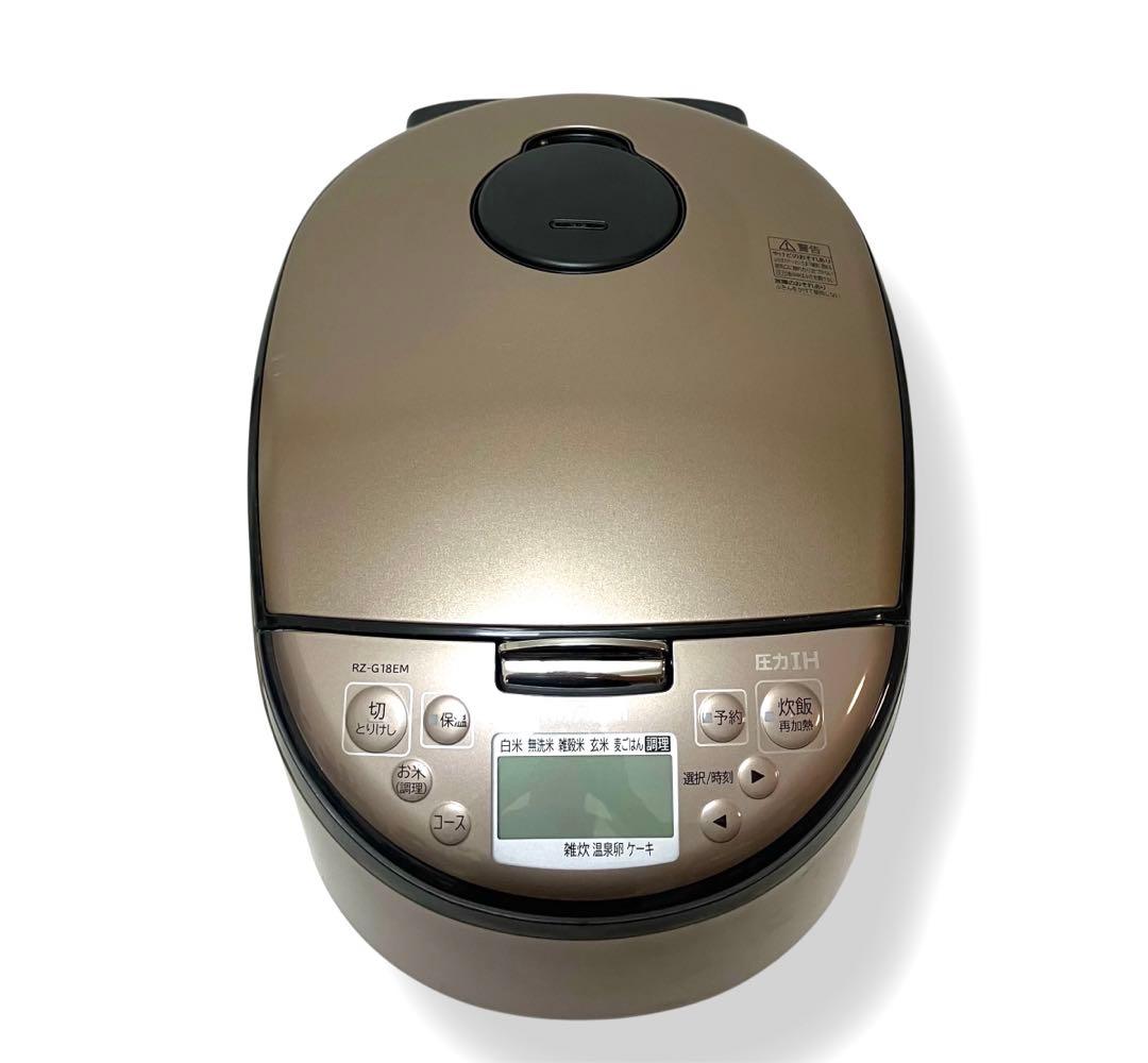 ほぼ未使用 2024年製 1升炊き 日立 IHジャー炊飯器 RZ-G18EM