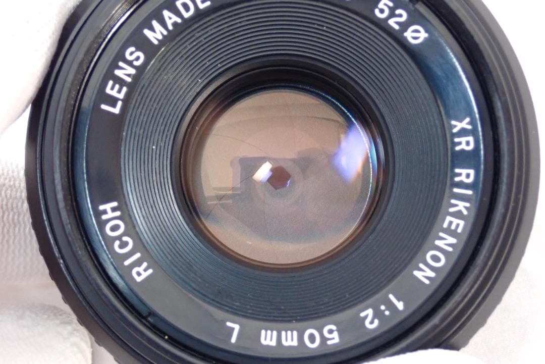 RICOH XR RIKENON 50mm f2 L 整備済 完動品 012