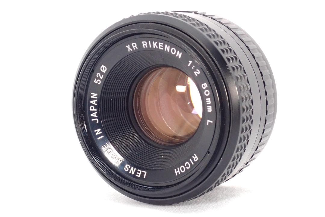 RICOH XR RIKENON 50mm f2 L 整備済 完動品 012