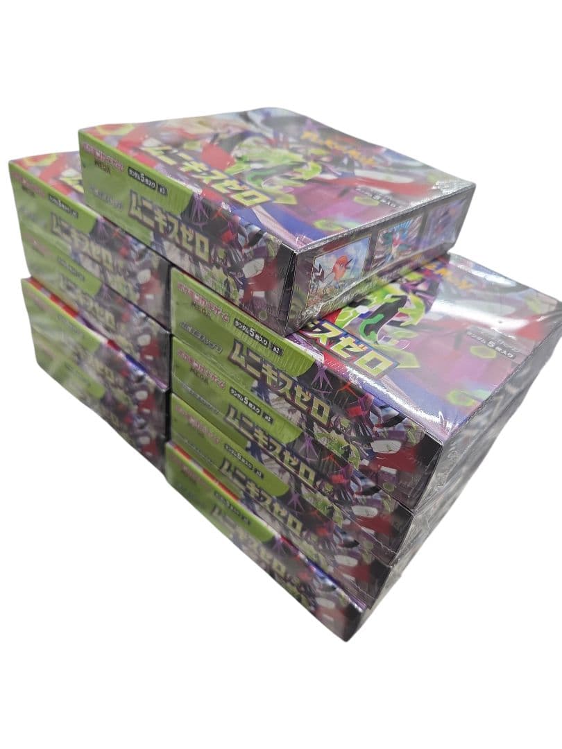 【シュリンク付き】ポケモンカード ムニキスゼロ 9BOX