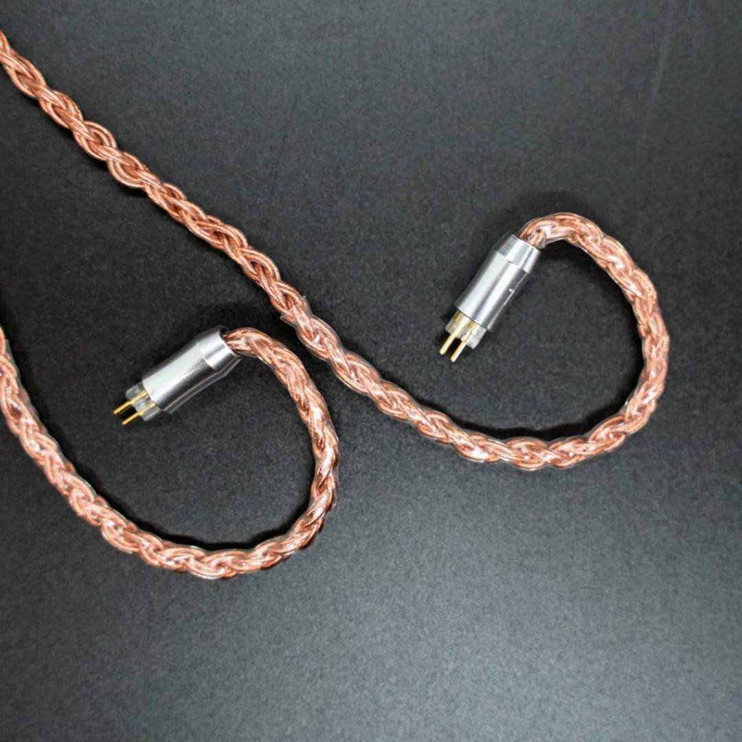 【1点のみ】16コア 7N高純度単結晶銅 メッキ無 C IEM 2Pin/4.4