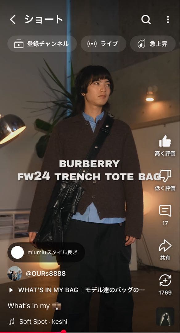 や*う様 OUR LEGACY 24AW EVENING POLO ブラウン