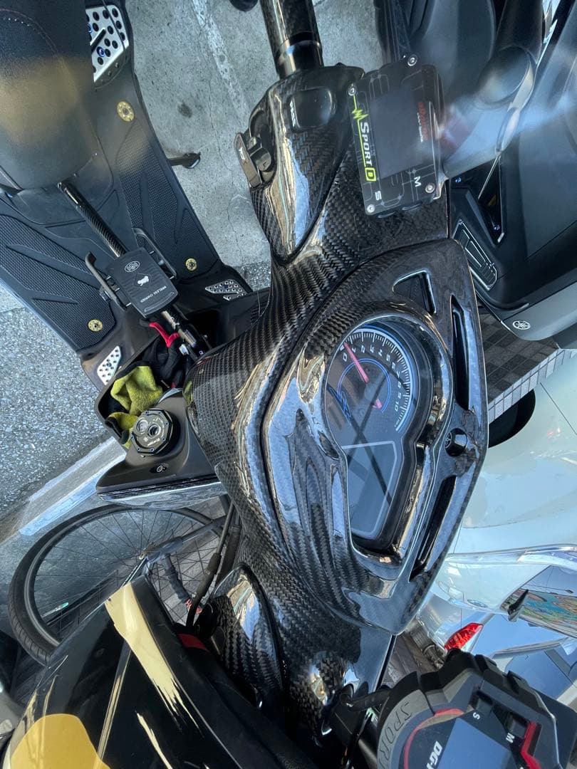 シグナス　りょう　カーボン部品