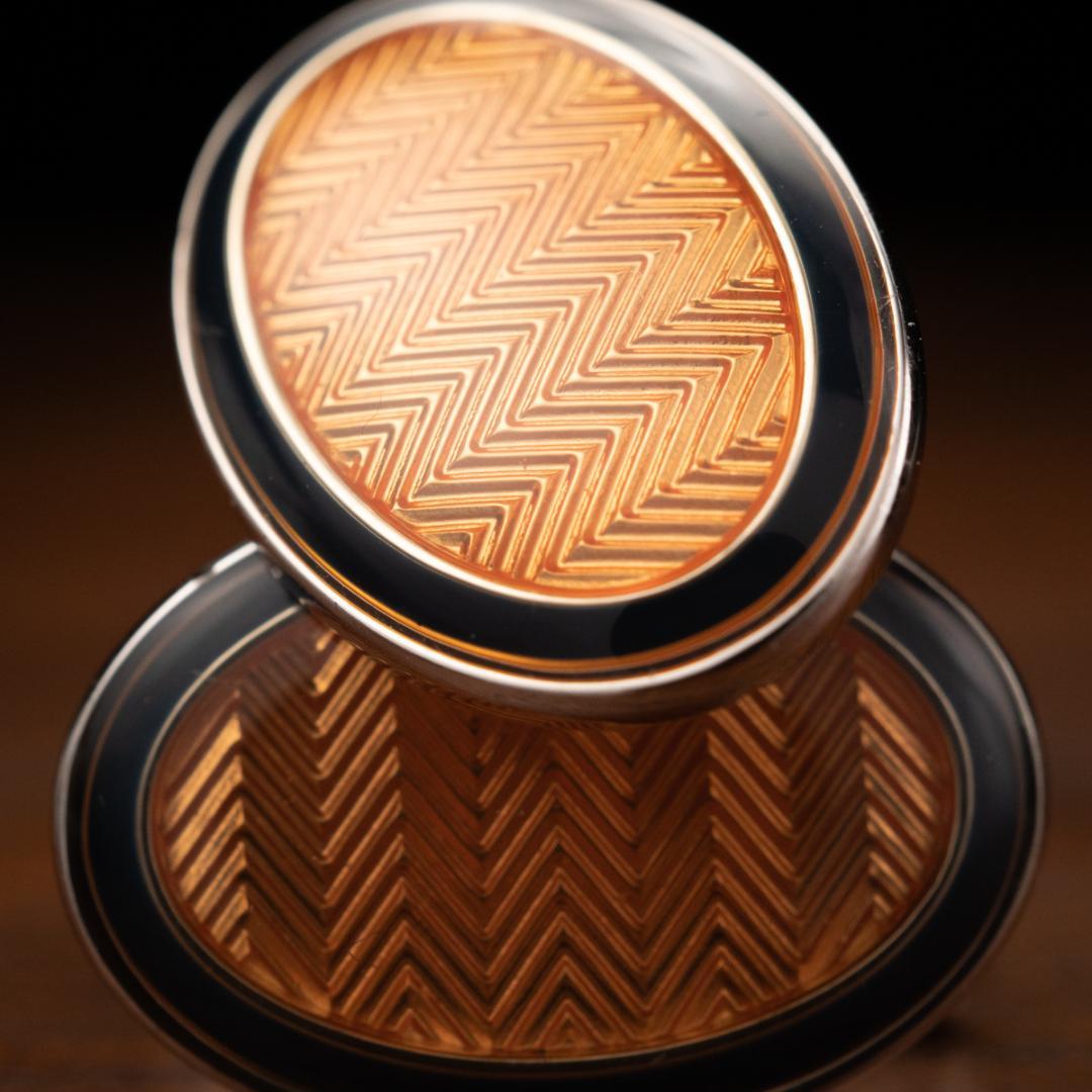 【英国王室愛用】 Dunhill ダンヒル silver925 カフスボタン