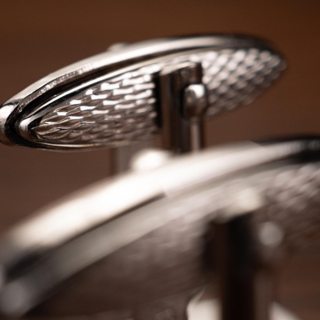 【英国王室愛用】 Dunhill ダンヒル silver925 カフスボタン