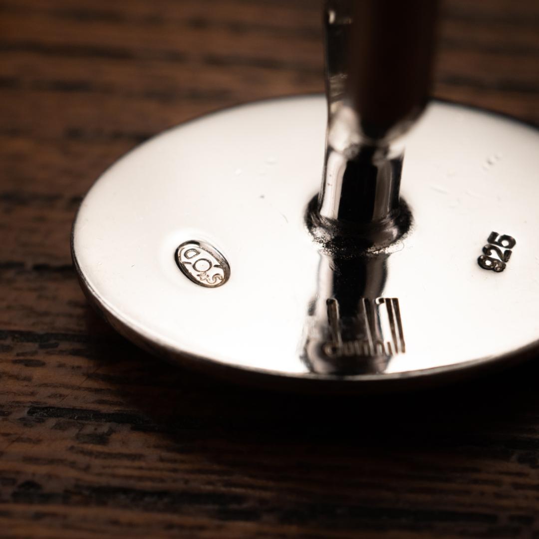 【英国王室愛用】 Dunhill ダンヒル silver925 カフスボタン