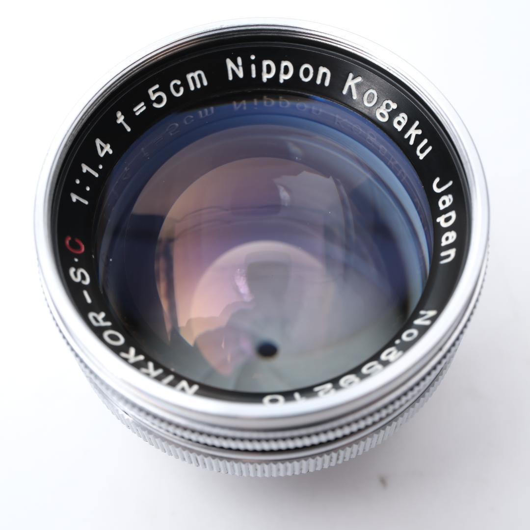 Nippon Kogaku NIKKOR-S・C 5cm F1.4 Sマウント