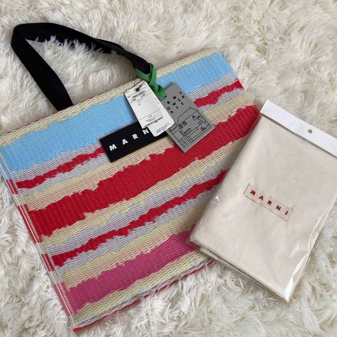 【新品】　MARNI MARKET マルニマーケット タタミトートバッグ