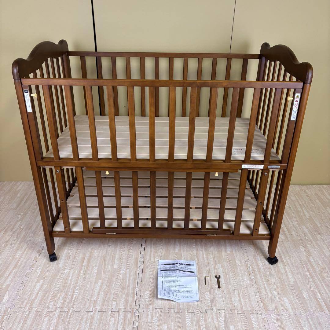 ☆未使用に近い☆　除菌清掃済　大和屋　アネシス　ダークブラウン　すのこ床板＆棚板