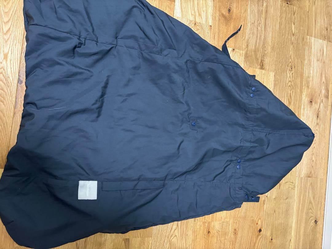 エルゴベビー 抱っこ紐 グレー　ベビーホッパーの防寒ケープのセット