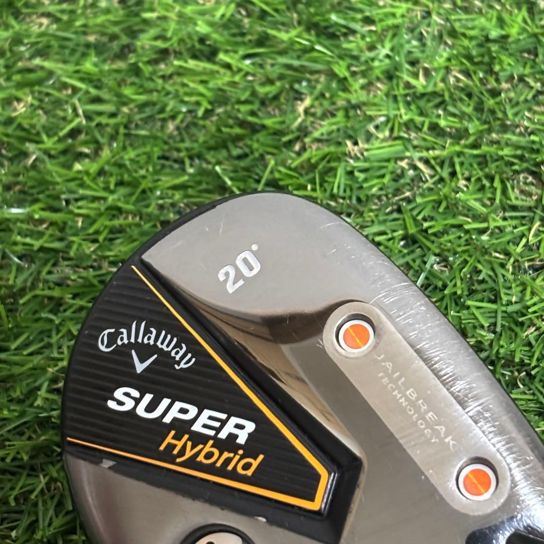 キャロウェイCallaway スーパーハイブリッド20°ヘッドのみ