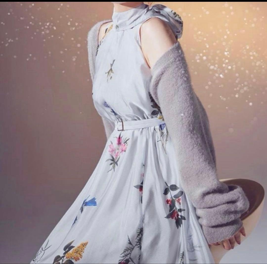 値下げスナイデル Sustainableフラワーモチーフワンピース×ボレロセット