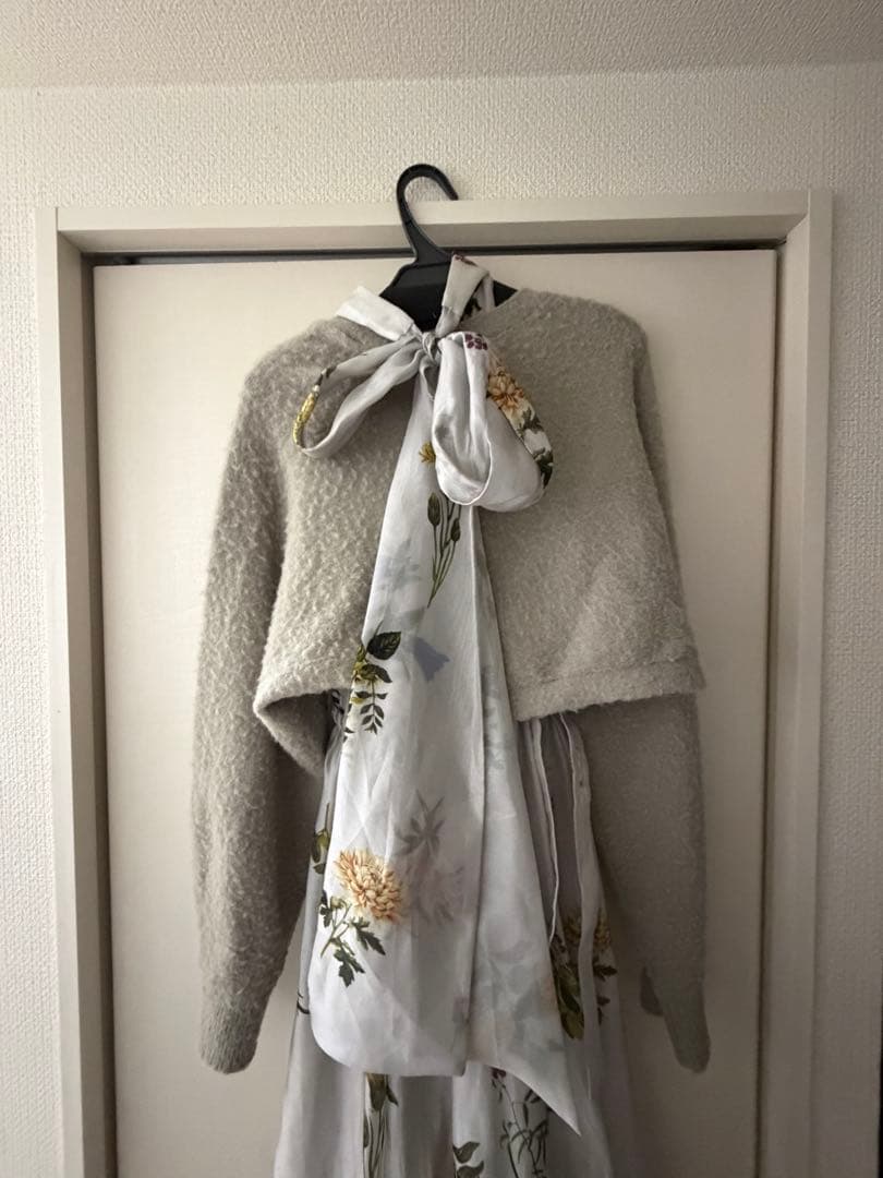 値下げスナイデル Sustainableフラワーモチーフワンピース×ボレロセット