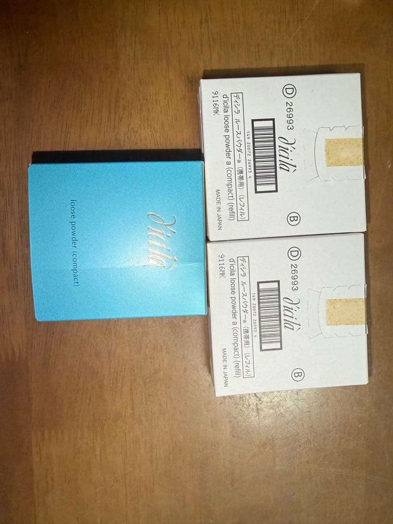 【新品未使用】ディシラ ルースパウダーa (携帯用) 〈粉おしろい〉鏡・パフ付き