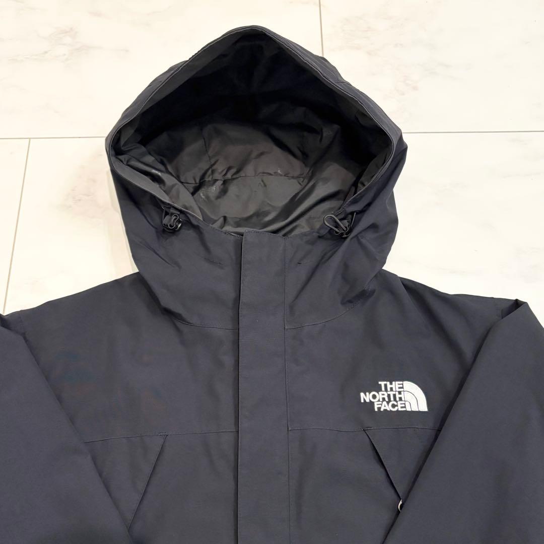 美品 THE NORTH FACE キッズ スクープジャケット ブラック 140