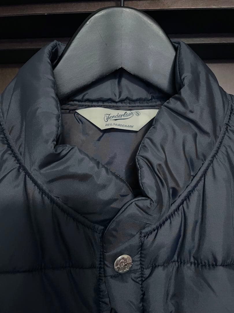 Tenderloin T-NRA VEST プリマロフト　NAVY ネイビー S