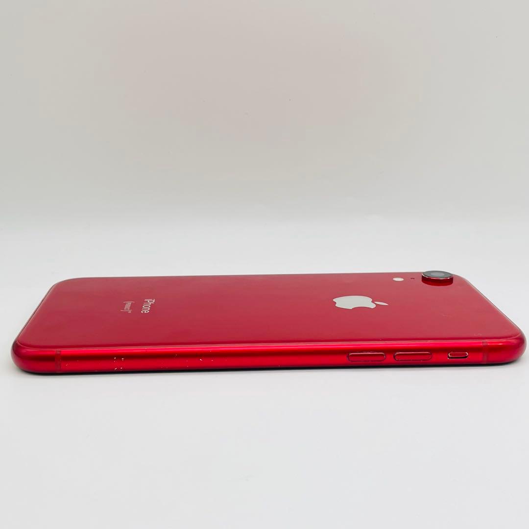 iPhone XR 64GB レッド SIMフリー バッテリー新品交換済み