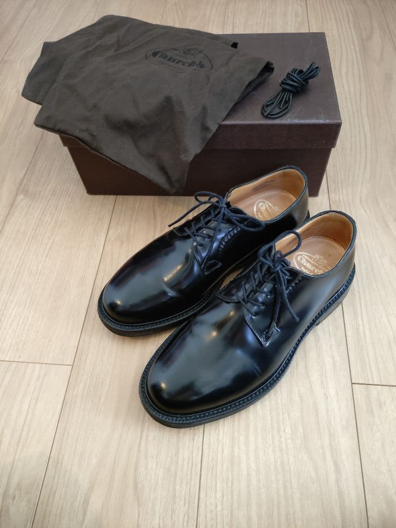 Church's Shannon 4都市 チャーチ シャノン 黒 UK6.0