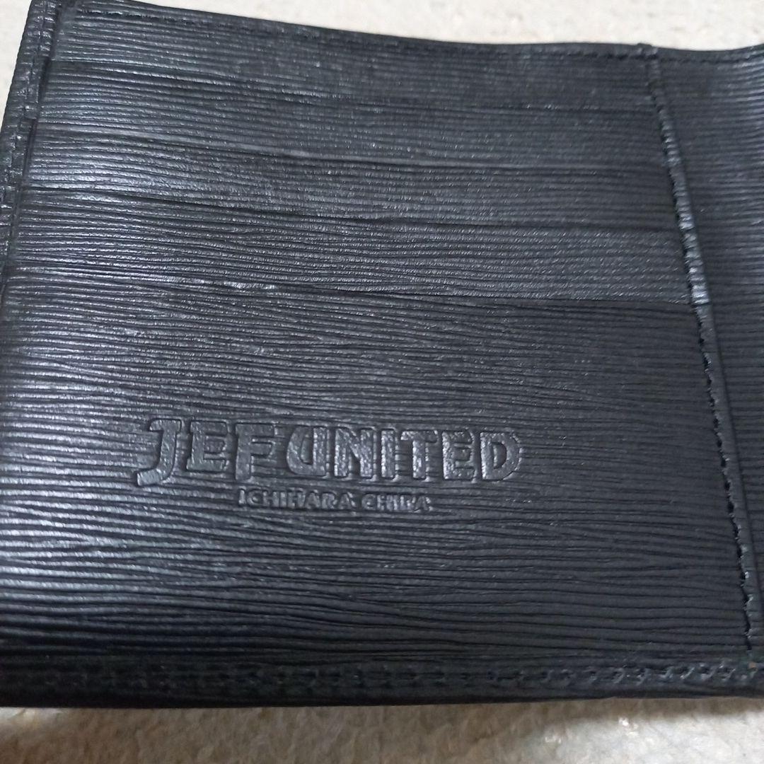 【八百屋さん検討用】ジェフ市原・千葉 本革製二つ折り財布 他、計3点セット