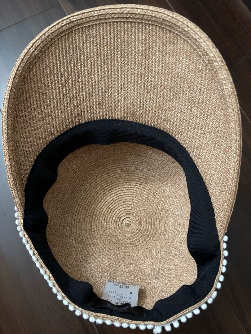 アシーナニューヨーク　AthenaNewYork メーガンキャップ　麦わら帽子