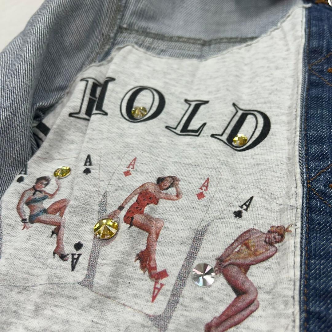 K156 S ドルチェアンドガッバーナ Y2K デニムジャケット レディース