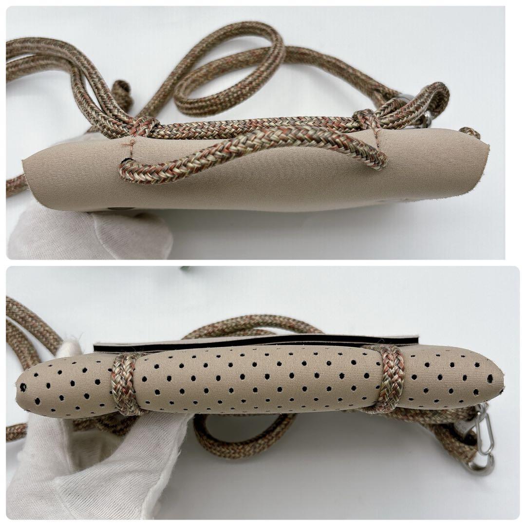 ステイトオブエスケープ　コンパスベルトバッグ ボディバッグ　ベージュ