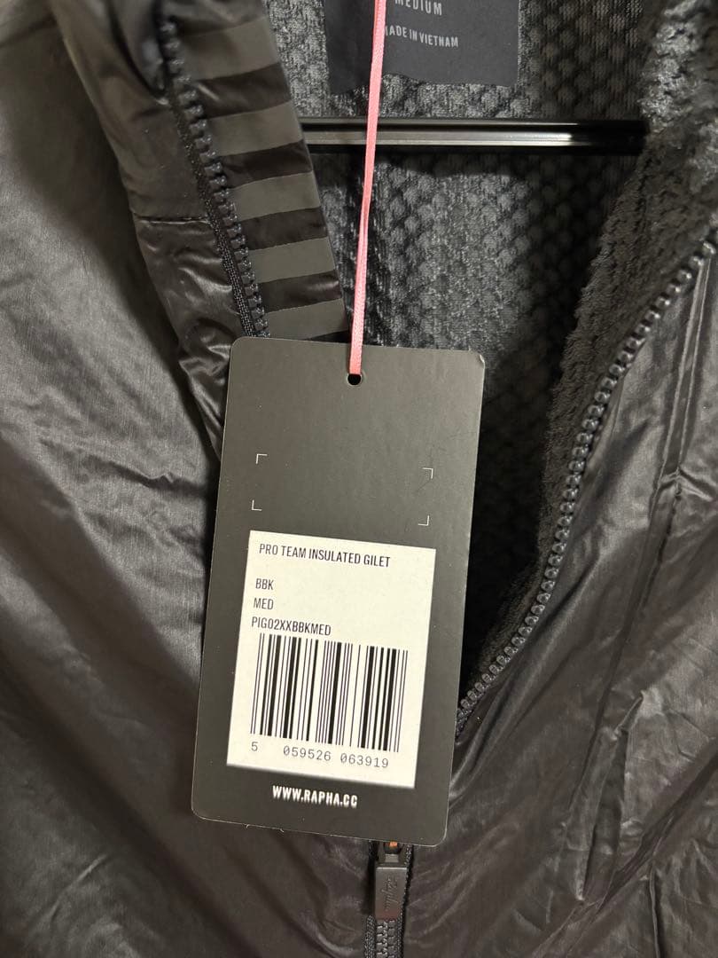 超美品‼︎RAPHA PRO TEAM INSULATED GILET メンズ M