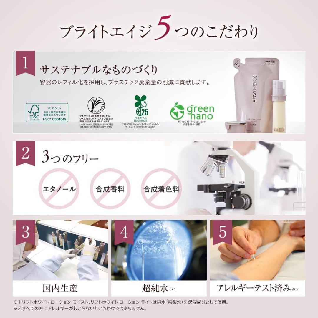 ブライトエイジ 7点セット 新品未使用 化粧水 乳液 美容液 洗顔 マスク