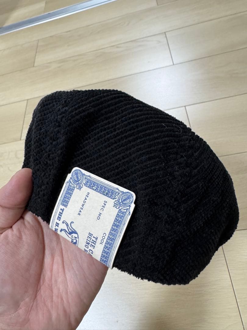 H.W.DOG コーデュロイキャスケット