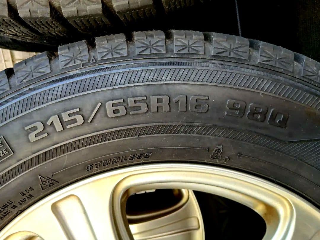 アルファード　ヴェルファイア　トヨタ　 スタッドレス 　16インチ　ナット付