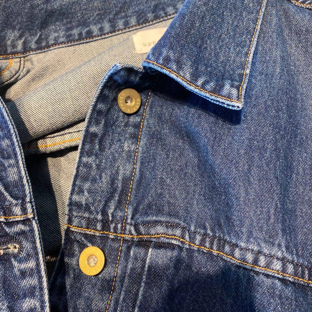 ＜upper hights for conte＞デニムジャケット Gジャン
