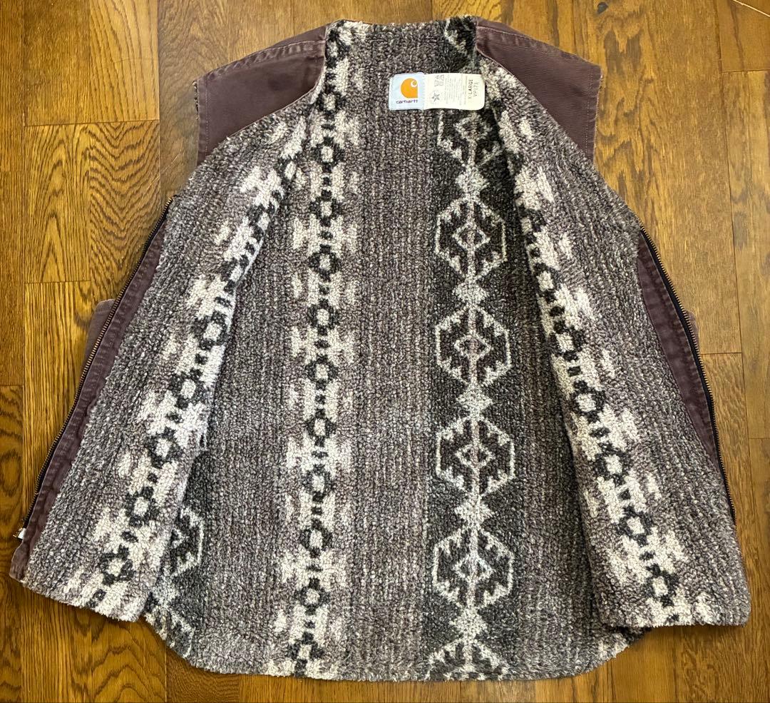 レア！！Carhartt カーハート　ダックベスト　USA製　星タグ　ビンテージ