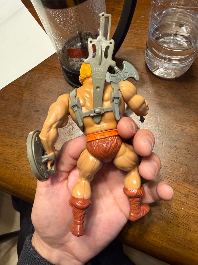 MOTU ヒーマン 1981 マテル 武器完品 マスターズオブザユニバース