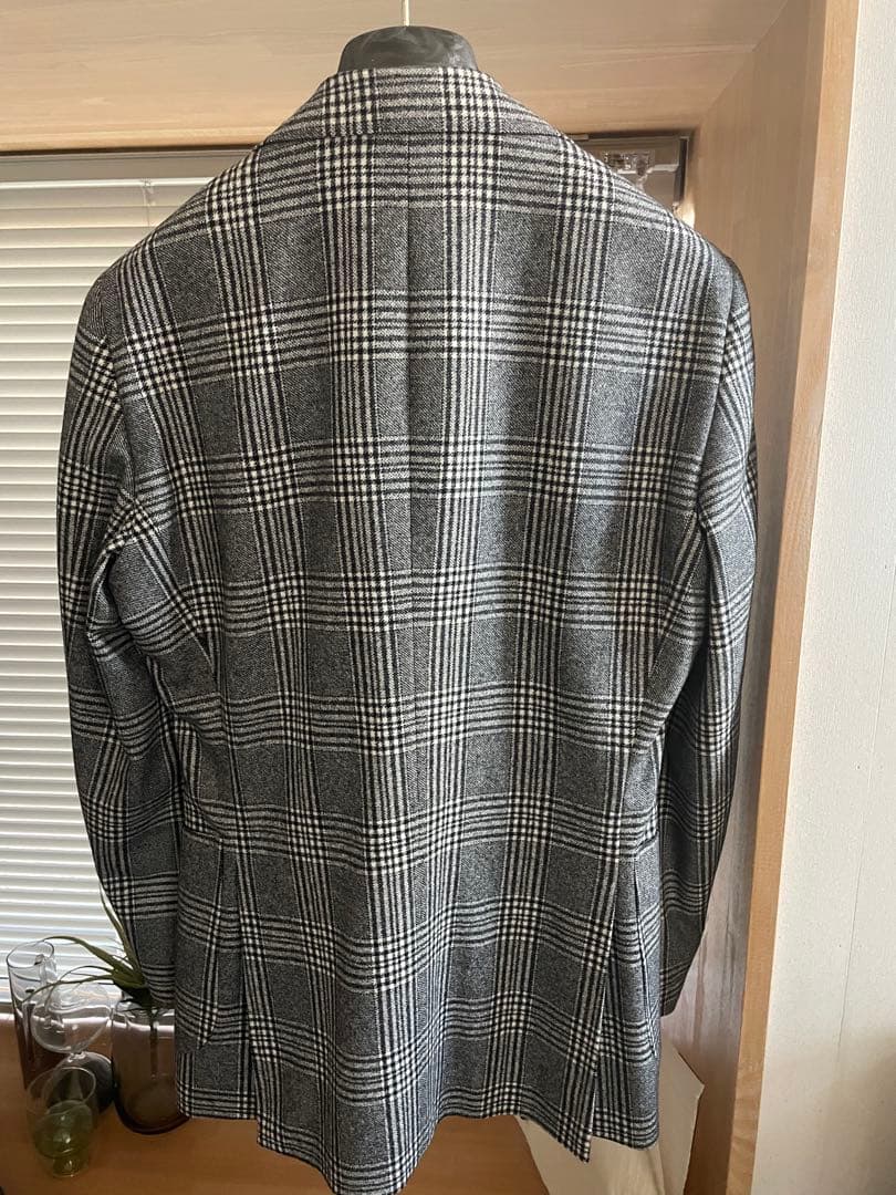 【美品】ユニバーサルランゲージ　オーダー　ダブルブレストジャケットM