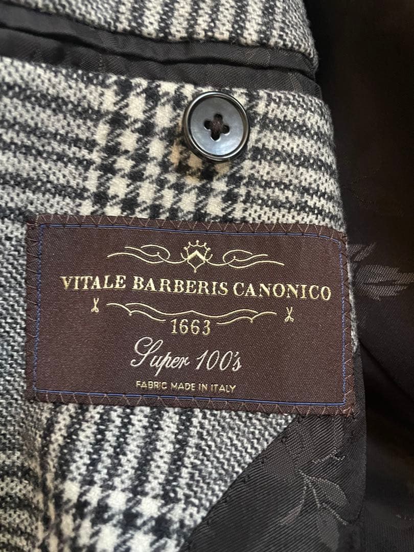 【美品】ユニバーサルランゲージ　オーダー　ダブルブレストジャケットM