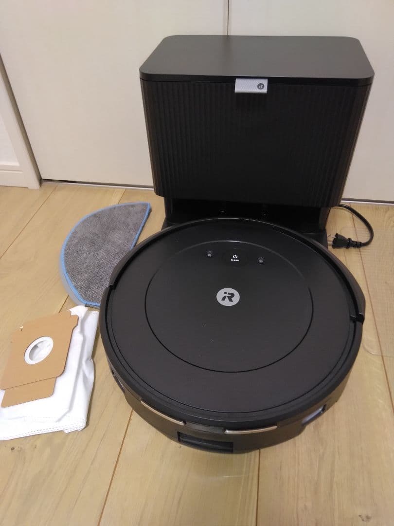 【使用80時間】Roomba Combo 2 Essential + 黒色B1