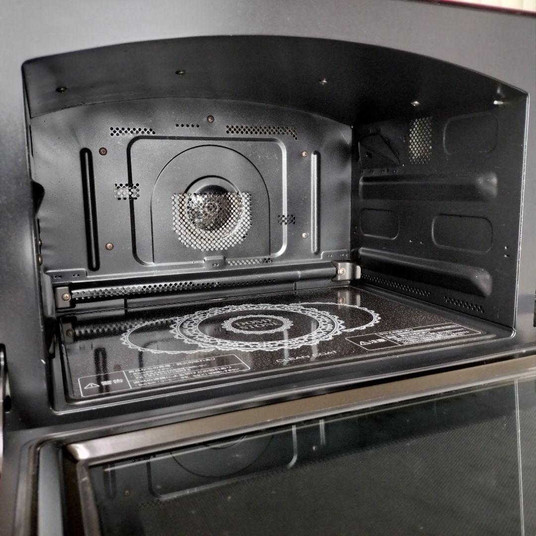 【使用僅か】 東芝 石窯ドーム ER-JD510 赤 スチーム オーブンレンジ