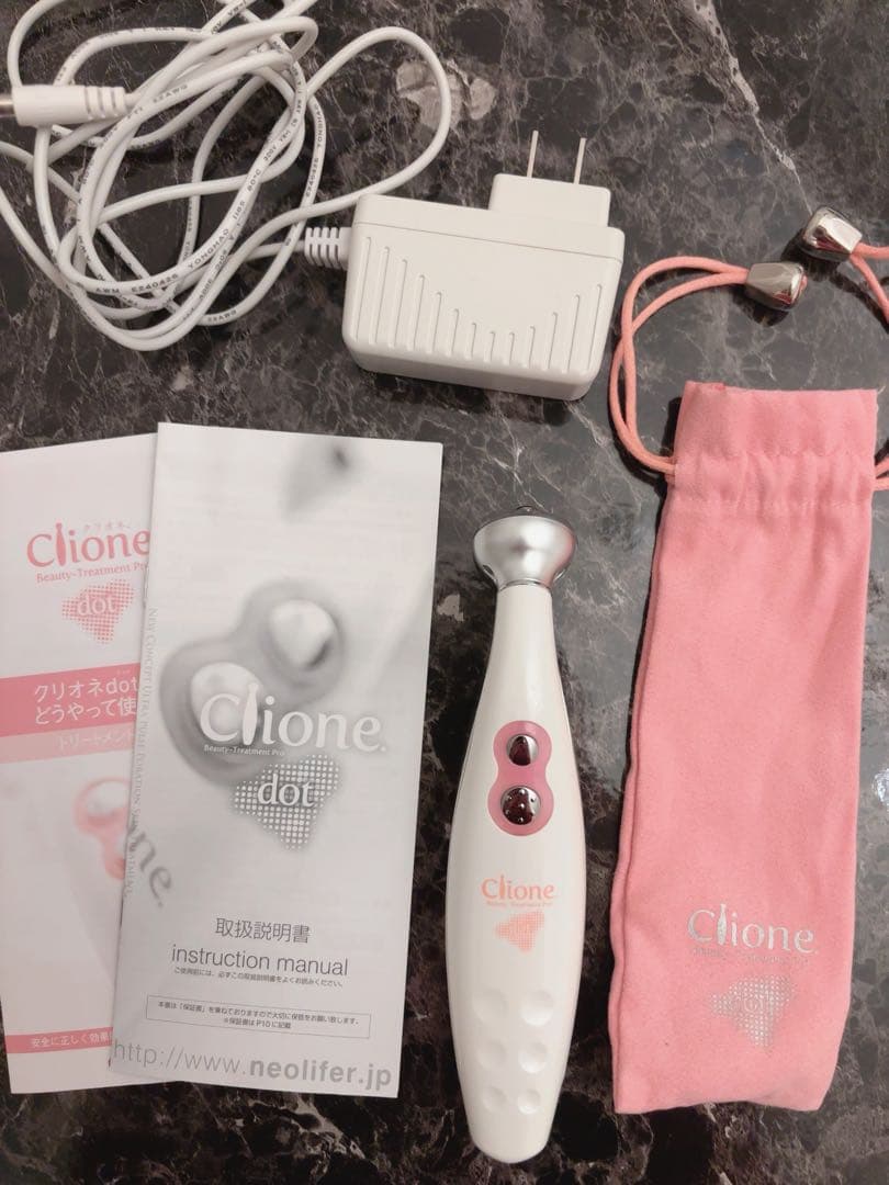 クリオネドット 美顔器 LEDライトEMS