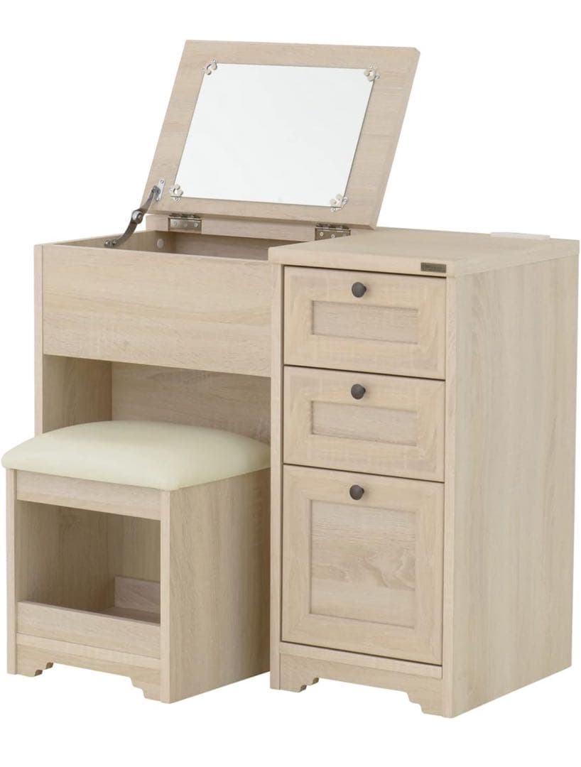 特別最終お値下げ中　佐藤産業　ドレッサー 椅子付き完成品