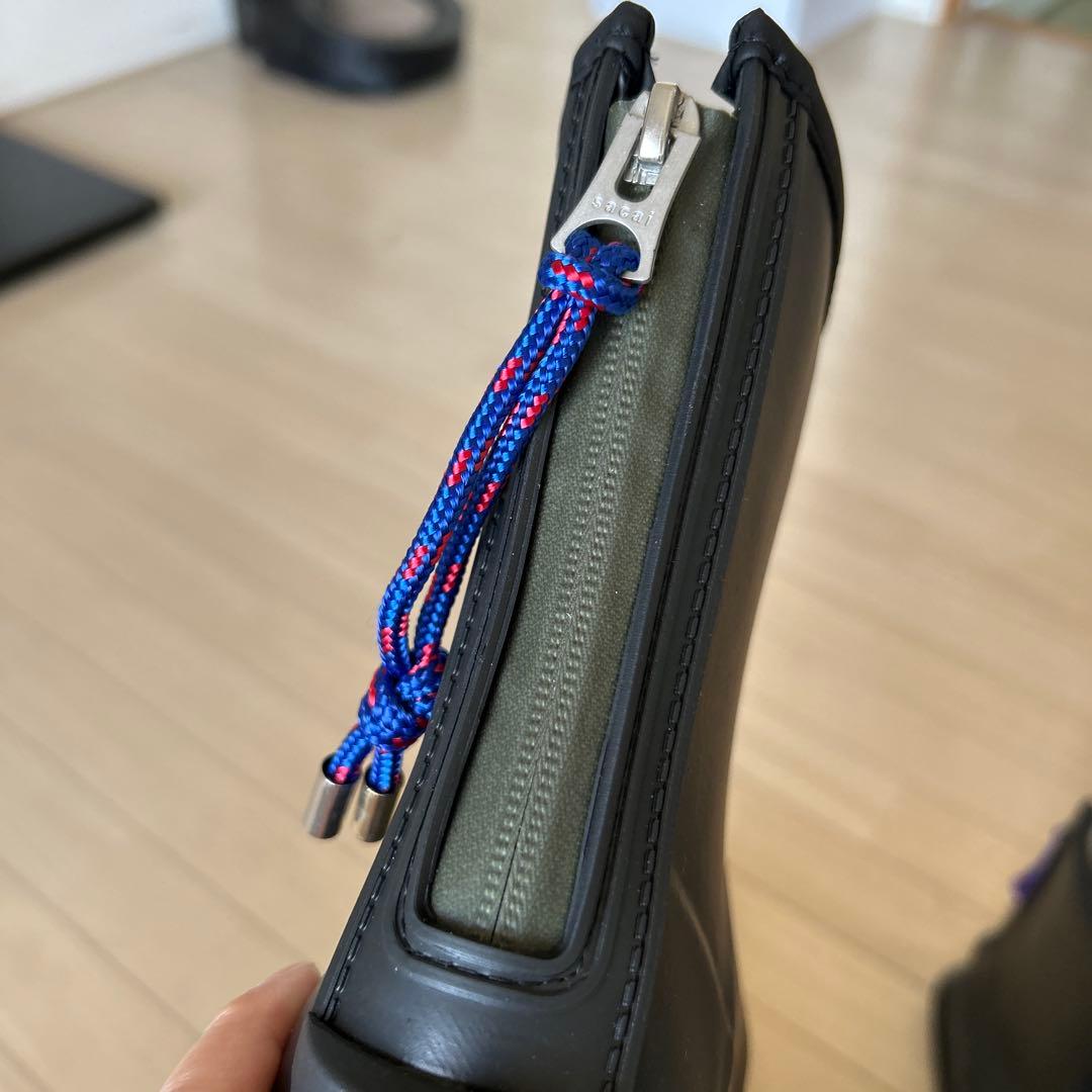 【新品】sacai レインブーツ　Ｓサイズ