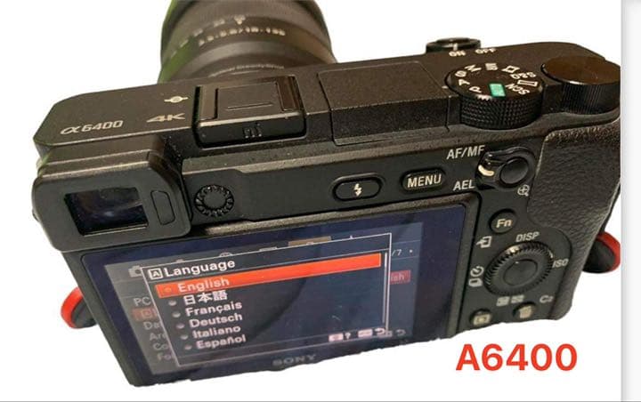 その他 Add languages Sony camera