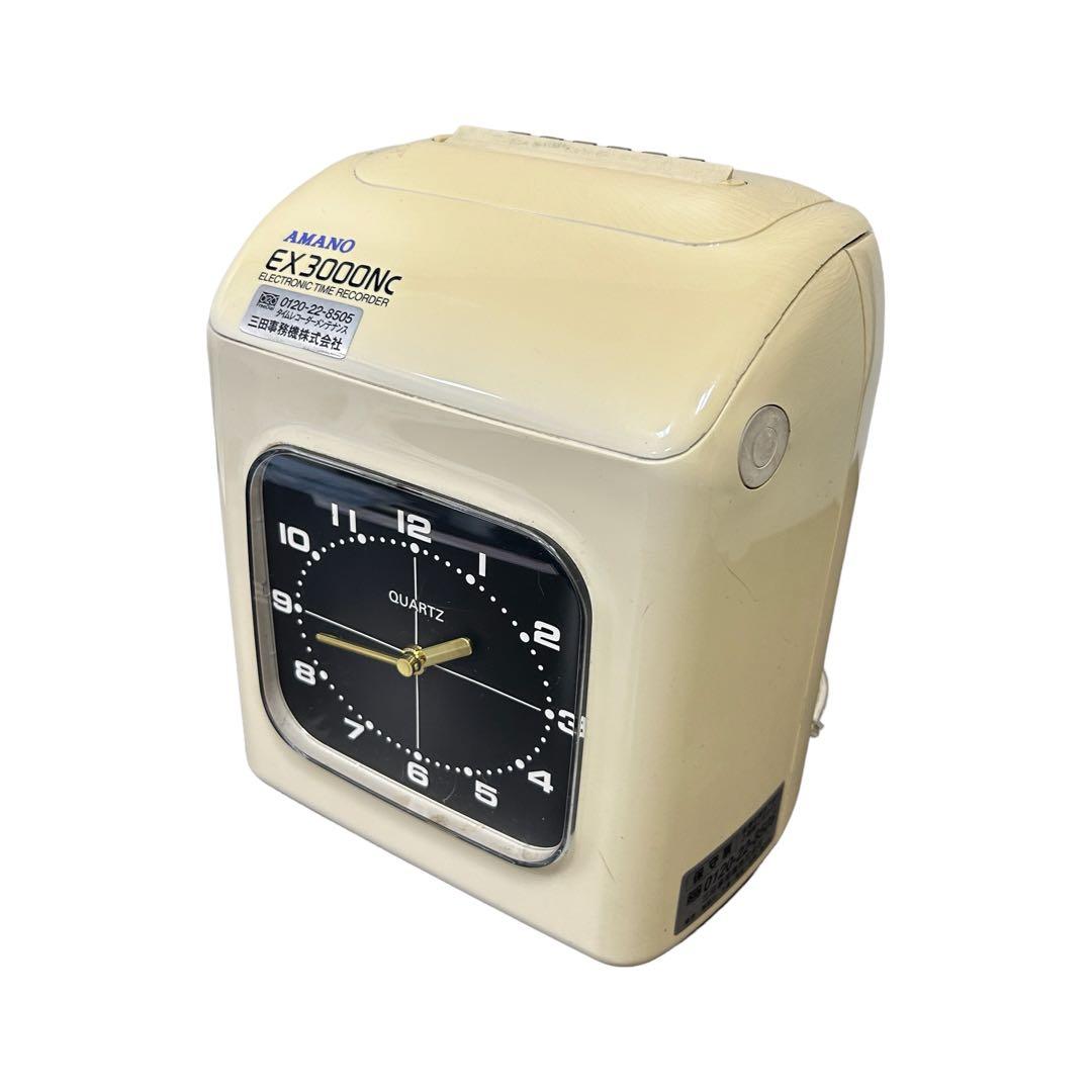 アマノ タイムレコーダー EX-3000NC 白